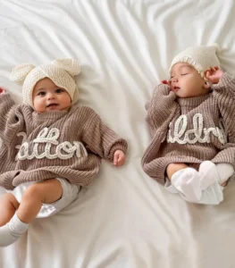 Personalized Baby Name Sweater