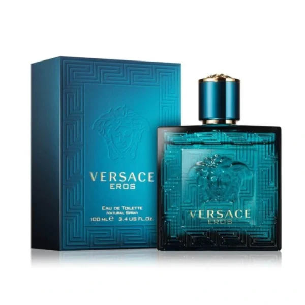 Versace Eros EDT Men 3.4 Oz/100ml-Perfume Spray Free Shipping World Wide