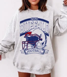 Vintage 90s Style Buffalo Football Sweatshirt