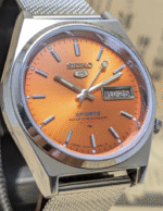 Sale ends in 6 days Local taxes included (where applicable) Rare vintage Seiko 5 sports automatic day date movement number 7009A japan made men's watch