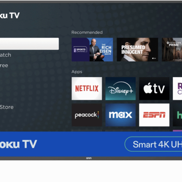 onn 50” Class 4K UHD (2160P) LED Roku Smart Television HDR (100012585)onn 50” Class 4K UHD (2160P) LED Roku Smart Television HDR (100012585)