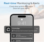 ULTRALOQ 2025 Upgrade Bolt Fingerprint Smart Lock,Biometric Deadbolt with Built in WiFi,Keyless Entry Door Lock for Front Door,App Remote Control,10 Months Battery,IP65 Waterproof,BHMA Grade AAA - Image 2