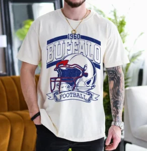 Vintage 90s Style Buffalo Football Sweatshirt - Image 5