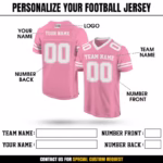 Personalized Team Name & Number Football Jersey Shirt For Adult Kid - Image 6