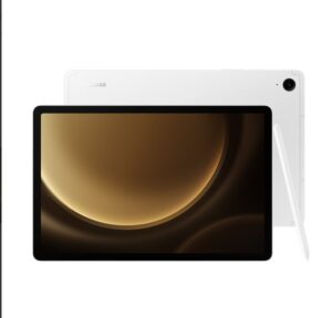 Samsung Galaxy Tab S9 FE 10.9 Tablet, 128GB, Silver, Water and Dust Resistant, Long-Lasting Battery, S Pen Included - Image 3