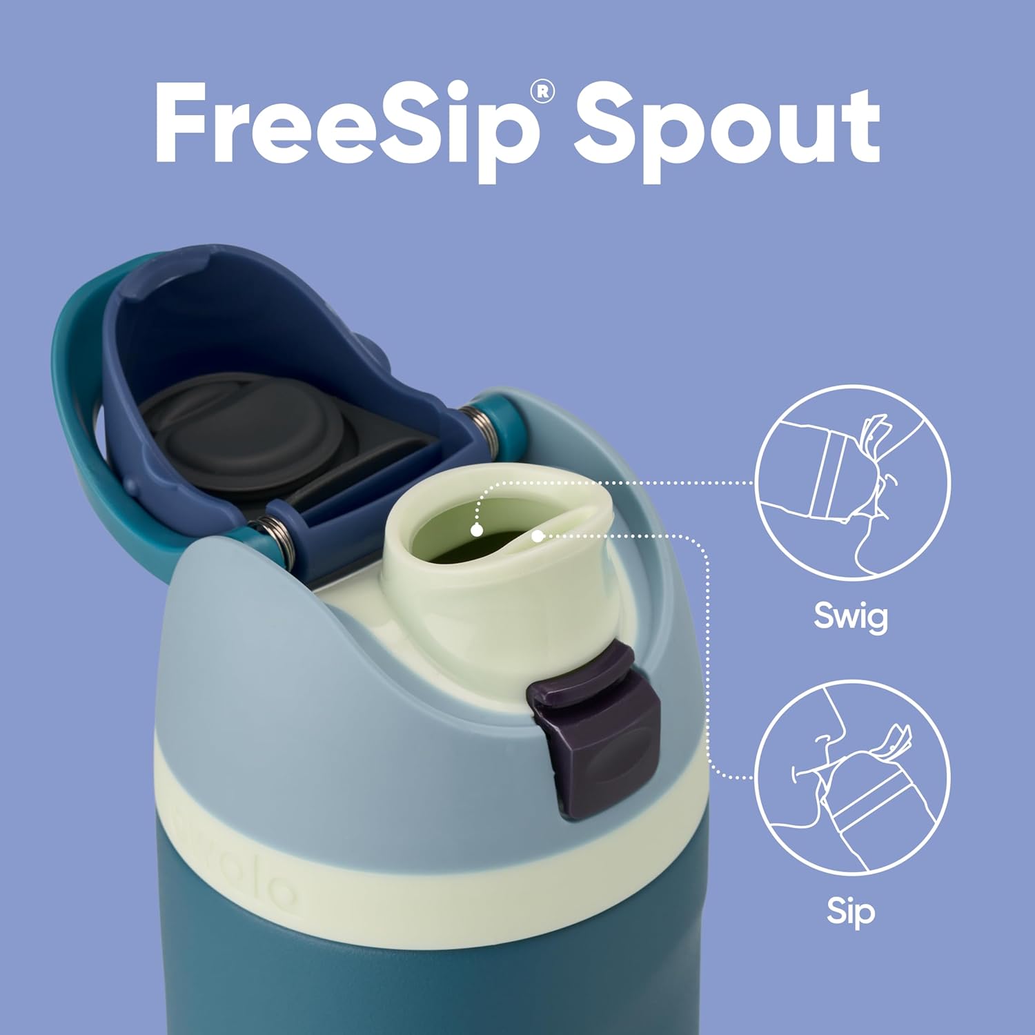 71nq2vYscxL._AC_SL1500_ Owala FreeSip Insulated Stainless Steel Water Bottle with Straw - Image 4