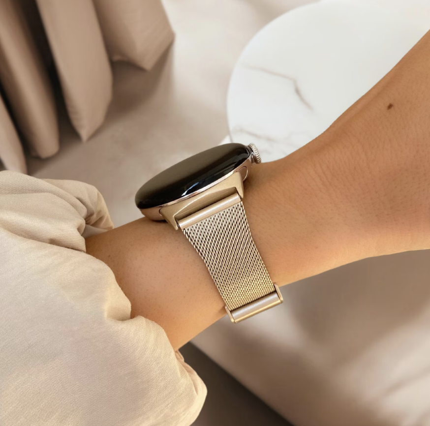 Screenshot-2025-09-16-at-1.24.35-AM-22 Biggest sale in 60+ days Local taxes included (where applicable) Mesh Band For Google Pixel Watch 3 2 1, Adjustable Magnetic Clasp, Durable Stainless Steel Strap 41mm 45mm, Gift For Her - Image 4