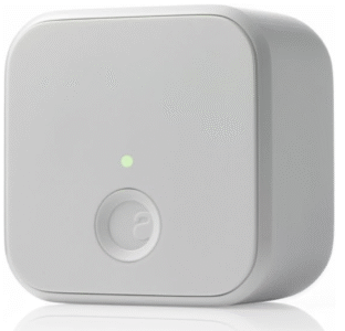 August Home Connect Wi-Fi Bridge, Remote Access, Alexa Integration for Your August Smart Lock, white, 1.5 x 2.4 x 2.4"