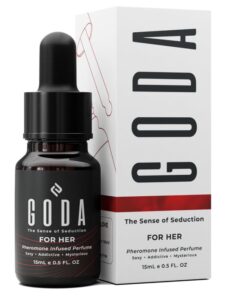 GODA Pheromones Perfume for Women – The Original – Long-Lasting Women's Fragrances with Jasmine and Rose, Vegan & Cruelty-Free – 15ml/0.50 fl. oz 99% of respondents would recommend this to a friendv
