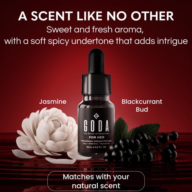 photo_2025-09-18-03.41.18-46 GODA Pheromones Perfume for Women – The Original – Long-Lasting Women's Fragrances with Jasmine and Rose, Vegan & Cruelty-Free – 15ml/0.50 fl. oz 99% of respondents would recommend this to a friendv - Image 2