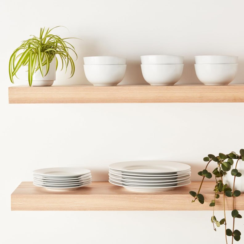 photo_2025-09-20-04.25.03-8 Amazon Basics 18-Piece Kitchen Dinnerware Set, Porcelain Dishes, Bowls - White - Image 3