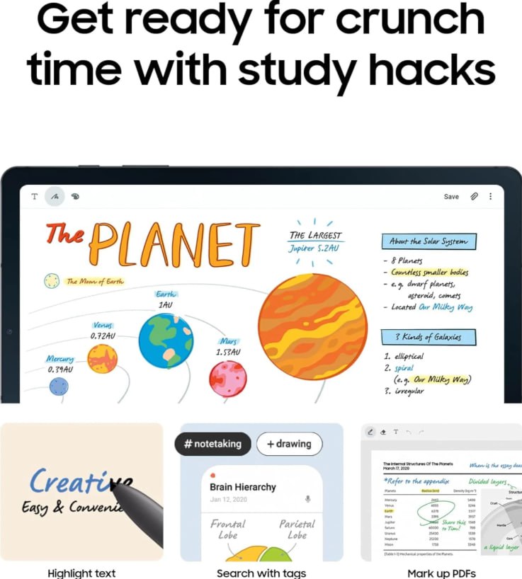 photo_2025-09-21_05-34-47-108 SAMSUNG Galaxy Tab S6 Lite 2024 (128GB, 4GB) 10.4 Tablet with S Pen & Cover - Image 2