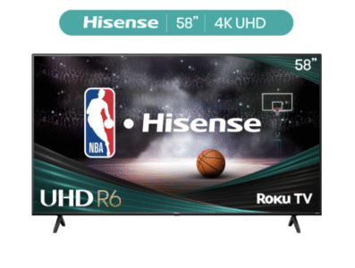 Hisense 58" Class 4K UHD LED LCD Roku Smart TV HDR R6 Series 58R6E3 - Image 4